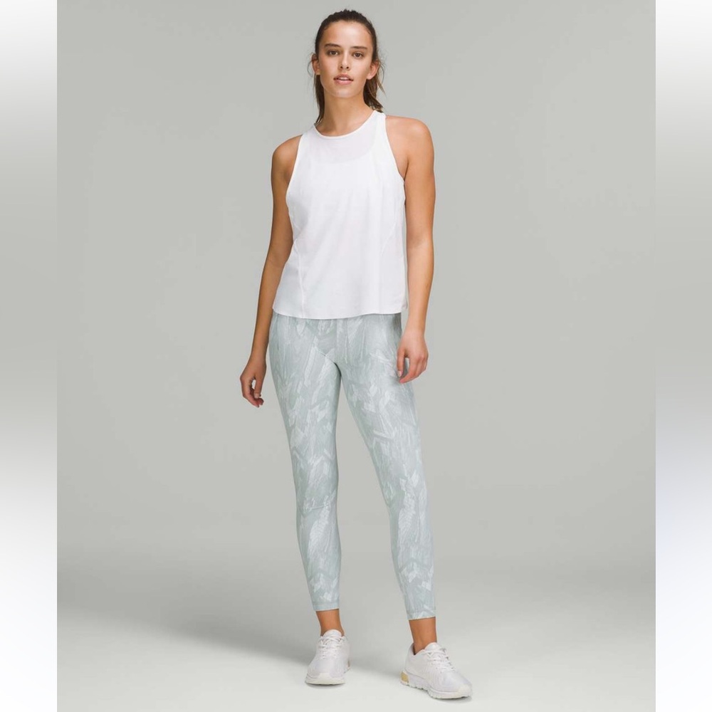 NWT Lululemon Swift Speed HR Tight 25” Reverberate Chevron Size 6